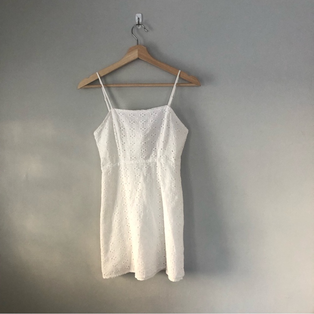 white lace dress XS from urban outfitters